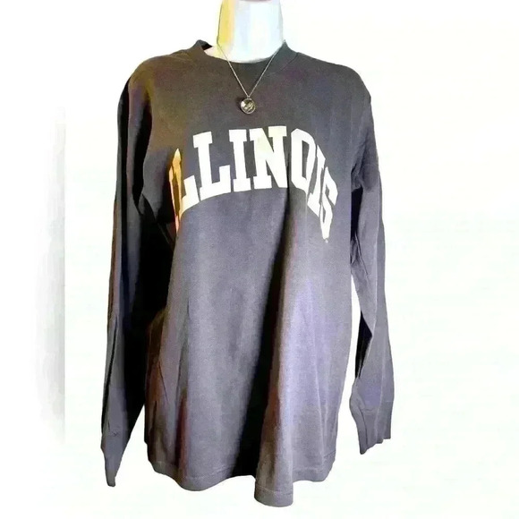 VTG Steve & Barry’s Illinois long sleeve shirt NWT NOS - Picture 1 of 5